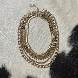 G by Guess Gold Multi-Layer Necklace